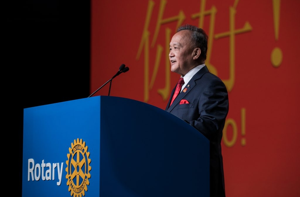 Inizia da Genova il viaggio in Italia del neo-eletto Presidente della Rotary Foundation