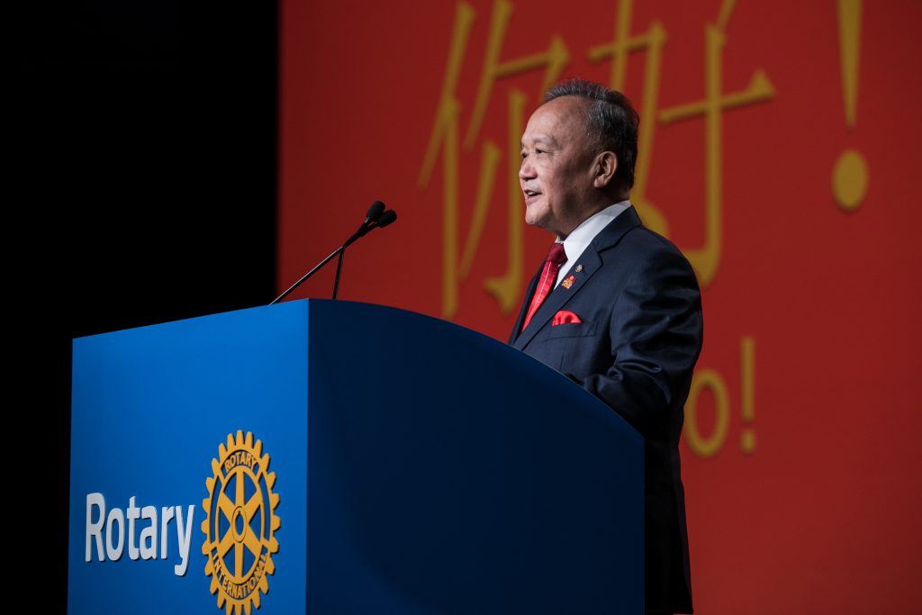 Inizia da Genova il viaggio in Italia del neo-eletto Presidente della Rotary Foundation