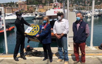 Il Distretto dona 500 mascherine alla Capitaneria di S. Margherita