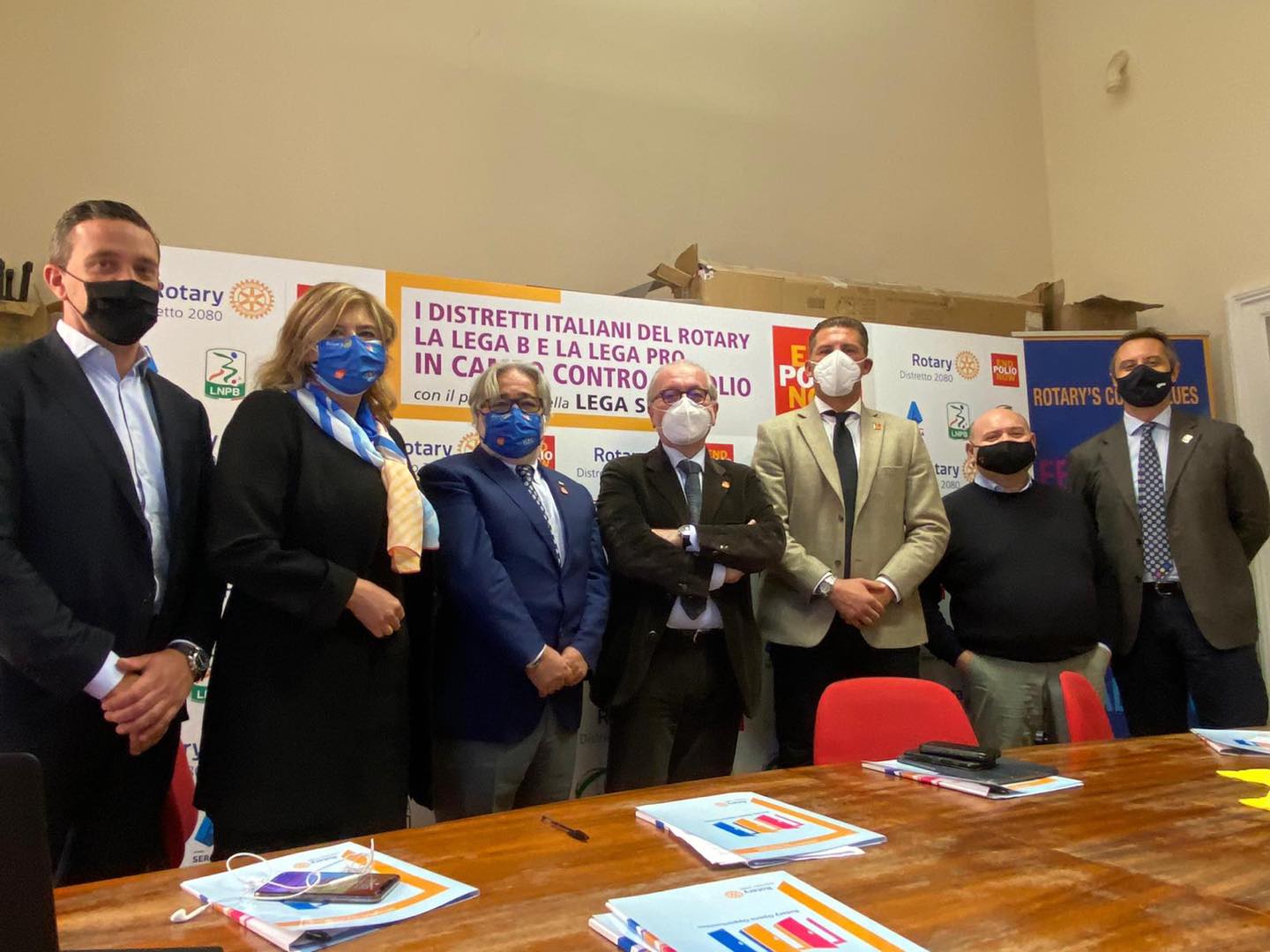 21 ottobre 2020 – Il Rotary e la Lega Calcio B e Lega Pro per End Polio Now