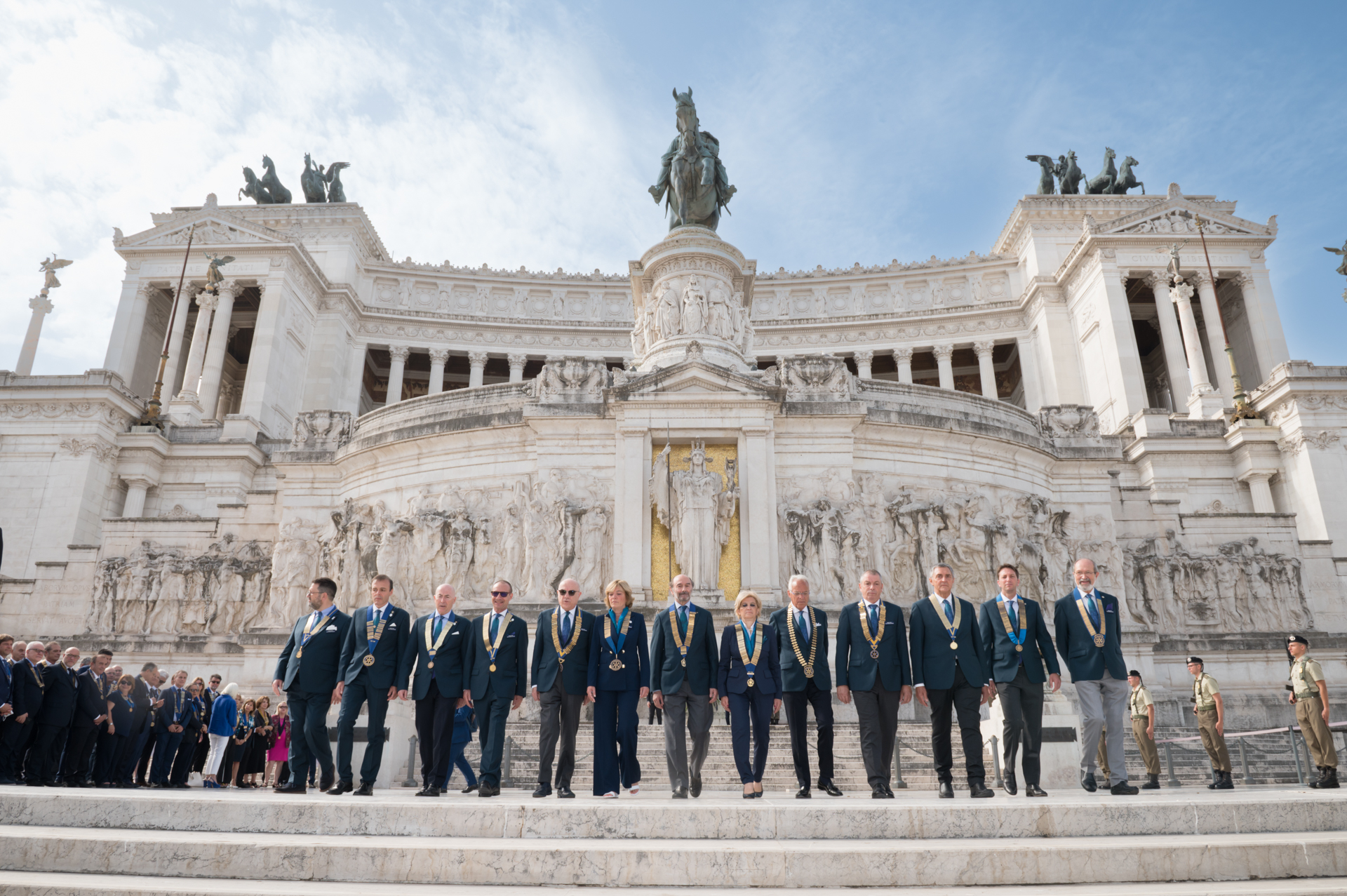 Inaugurazione dell’Anno Rotariano 2022-2023 all’Altare della Patria