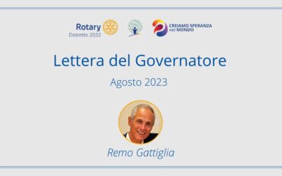 Lettera del Governatore – Agosto 2023