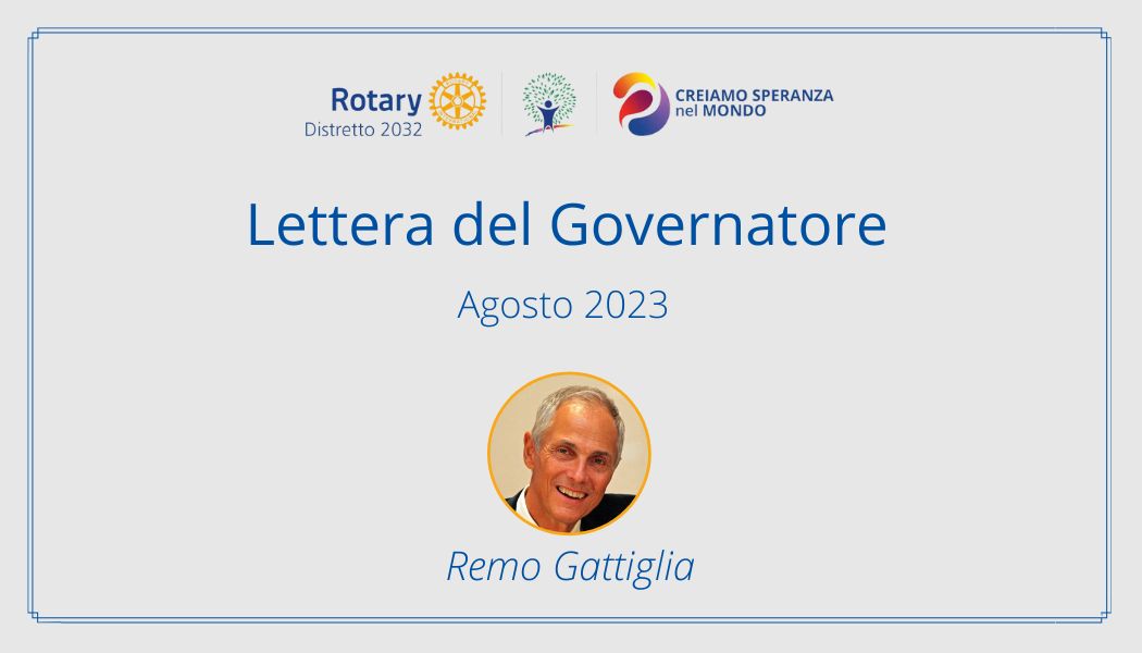 Lettera del Governatore – Agosto 2023