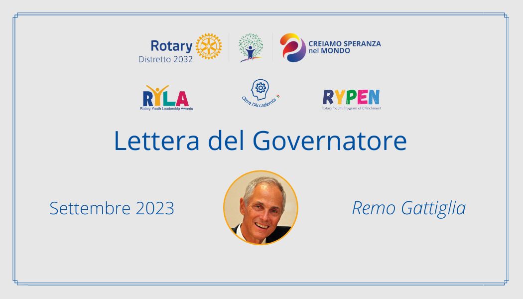 Lettera del Governatore – Settembre 2023