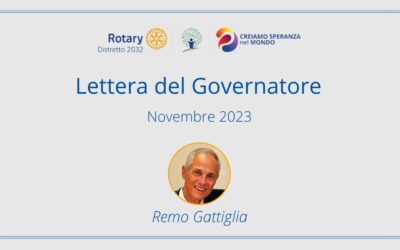 Lettera del Governatore – Novembre 2023