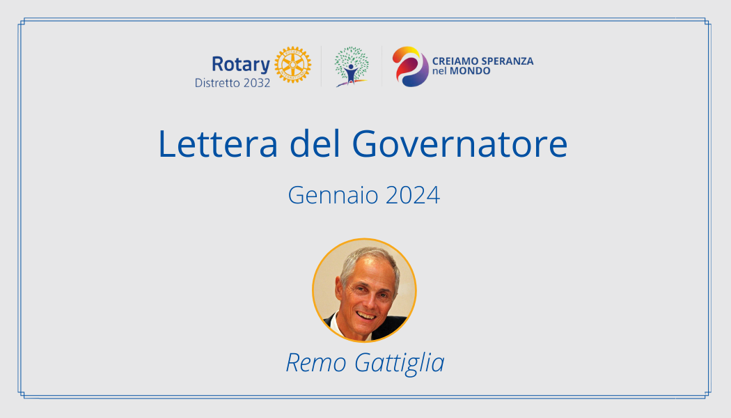 Lettera del Governatore – Gennaio 2024
