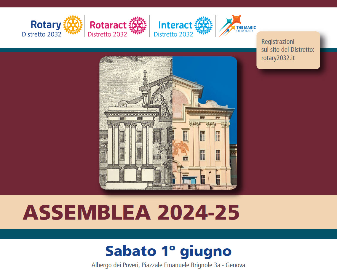 Assemblea 2024-2025 1 giugno 2024 – Genova