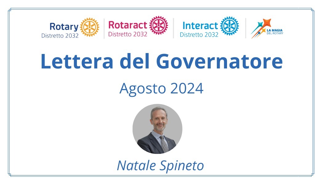 Lettera del Governatore – Agosto 2024