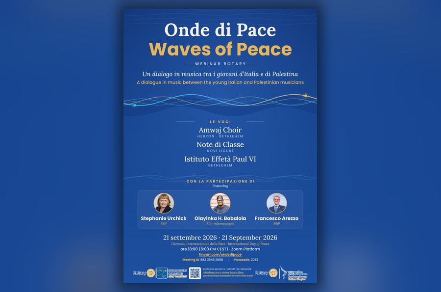 Onde di Pace: un dialogo in musica tra i giovani d’Italia e di Palestina